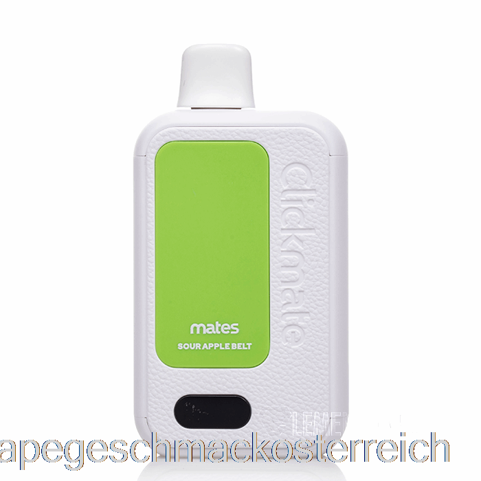 7 Daze Clickmate 15000 Einwegset Sour Apple Belt Vape Geschmack